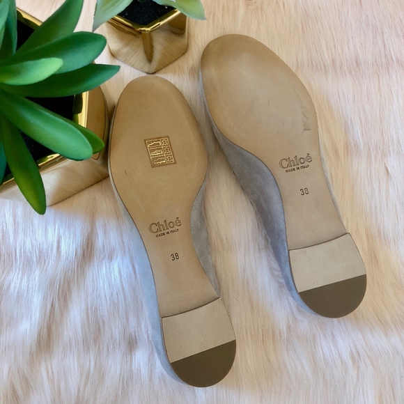 SOLD - NWB Chloe Scalloped Ballet Flats - Picture 3 of 8